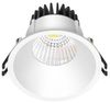 Downlight Velia LED 10 9 W 2700K 650 lm 230V rund weiß Bild 1