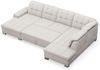 Selsey 'Jamaal' Wohnlandschaft mit Schlaffunktion und Stauraum linksseitig, creme Bild 4