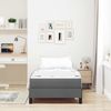vidaXL Boxspringbett mit Matratze Dunkelgrau 80 x 200 cm Stoff 3398445 Bild 3