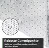 LuxusKollektion Hochflor-Teppich Teppich Hochflor Grau 200x300 Batik Hellgrau 200 x 300 cm (Rechteckig) Bild 3