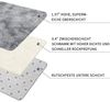 LuxusKollektion Hochflor-Teppich Teppich Hochflor Grau 200x300 Batik Hellgrau 200 x 300 cm (Rechteckig) Bild 4