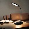 LED Tischleuchte, Touchdimmbar, flexibel, schwarz, H 40 cm Bild 3