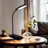 LED Tischleuchte, Touchdimmbar, flexibel, schwarz, H 40 cm Bild 2