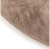 Interiyou Fellteppich Fargo, Rund, Höhe: 11 mm, Teppich Wohnzimmer, waschbar, pflegeleicht, Anti-Rutsch-Rückseite Bild 3