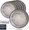 Moritz & Moritz VIDA 6tlg Suppenteller Beige Bild 4
