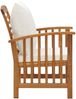 vidaXL Gartenstühle mit Kissen 2 Stk. Akazie Massivholz 310257 Bild 5