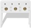 vidaXL Sideboard im chinesischen Stil Massivholz Weiß 95 x 24 x 91 cm (L x B x H) Bild 3
