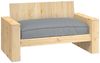 vidaXL Kissen Grau 120 x 80 x 12 cm Oxford-Stoff 42001569 Bild 4