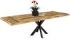 Esstisch Elgin 1 175-275x80x100 Holzwerkstoff Schwarz/Plankeneiche Bild 2