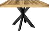 Esstisch Elgin 1 175-275x80x100 Holzwerkstoff Schwarz/Plankeneiche Bild 5