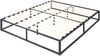 en.casa 'Kreta' Metallbett, Doppelbett 140x200 cm, schwarz, mit Lattenrost Bild 5