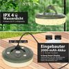 PRIISF Lichterkette Camping lichterkette Party, LED Camping Lichterkette Aufrollbar, Wiederaufladbar über USB, Tragbare Campinglampe für Camping, Garten Bild 3