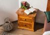 Nachttisch Akazie 52x40x54 honig lackiert OXFORD #0905 Bild 2