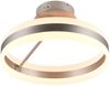 LED Deckenleuchte DIOS dimmbar, Lichttemperatur einstellbar, Silber Ø 40cm Bild 2