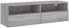 vidaXL TV-Wandschrank Grau Sonoma 100x30x30 cm Holzwerkstoff 836892 Bild 2