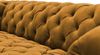 Sofa Designersofa NATALIE 3-Sitzer in Stoff Riviera Goldgelb Bild 3