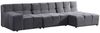HOME DELUXE Modulares Sofa ORLENA - Anthrazit 306 x 148 cm Bild 2