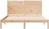 vidaXL Massivholzbett Extra Lang ohne Matratze 160x210 cm 3309273 Bild 4