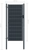 vidaXL Gartentor aus PVC und Stahl 100 x 164 cm Anthrazit 145235 Bild 4