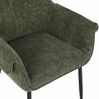 HOME DELUXE Esszimmerstuhl chenille CHENO - 1er Set Grün Bild 3