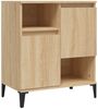 vidaXL Sideboard Sonoma-Eiche 60x35x70 cm Holzwerkstoff 821151 Bild 2