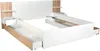 Vente-unique - KLYRANA Bett Holz, Platte BeigeWeiß - B 204,2 cm x H 85,4 cm x L 234 cm Bild 5