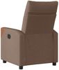 vidaXL Relaxsessel Braun Stoff 4104812 Bild 5