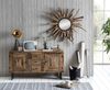 ROMANTEAKA Spiegel 90x90 Recyceltes Teak Natur Bild 2