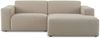 OTTO home Ecksofa Koa, 228 cm, L-Form, Modulsofa in Cord, Chenille, Struktur, Webstoff, Designsofa, weicher Lounge-Sitzkomfort, Welleunterfederung, bodentief Bild 2