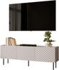 TV-Lowboard Likade 165 3D mit 3 Drehtüren (Farbe: Cashmere) Bild 3