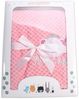 Cangaroo Babydecke Freya, Größe 80 x 110 cm kuschelige Babydecke aus Fleece rosa Bild 2