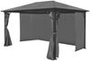 vidaXL Pavillon mit Vorhängen Anthrazit Aluminium 400 x 300 cm 44890 Bild 2