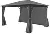 vidaXL Pavillon mit Vorhängen Anthrazit Aluminium 400 x 300 cm 44890 Bild 3