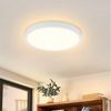 ZMH LED Deckenleuchte Wohnzimmer Ø18/27 Modern Küchenlampe Flur Schlafzimmer, Augenschutz, Einfache Installtion, LED fest integriert, Warmweiß Bild 5