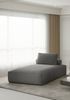 Sofa Set 2-teilig Sezlong und Sofa 3-Sitzer CELES in Stoff Scala Graphitgrau Bild 4