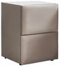 abc bedding Boxspringbett Komfortbett CLARA in Braun Beige Samt-Stoff (Bett mit Topper, inkl. Matratze und Topper), Voll-orthopädisches Schlafsystem inklusive Bettkasten Bild 4