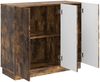 vidaXL Sideboard Geräucherte Eiche 89 x 34,5 x 77 cm Holzwerkstoff 895340 Bild 4