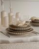 EKA Geschirr-Set Lotus Beige Flower Teller-Set (24-tlg), 6 Personen, Porzellan Bild 3