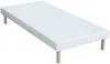 Vente-unique - KOROVOU Mattress and bed base set Stoff Weiß - B 180 cm90 cm x H 28 cm31 cm x L 200 cm Bild 2