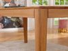 Massivart® Esstisch Wildeiche geölt, ausziehbar Massivholz »FLAVIA«, Butterfly-Auszug 85 cm • schwebende Tischkante • konische Standbeine Bild 4