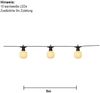 LED Outdoor-Lichterkette ,Circus Maxi', Netzbetrieb, warmweiß, matt, 5m Bild 4