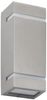 vidaXL Außenwandleuchten 2 Stk. 35 W Silbern Rechteckig 45651 Bild 3
