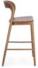 Barhocker Miley aus Teakholz, Natur, 48 x 51 x 102 cm Bild 2