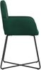 vidaXL Esszimmerstühle 4 pcs Samt (V) Dunkelgrün 55 x 50 x 84 cm 3428375 Bild 4