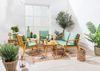 Primaster Loungeset Lovina 4-teilig Gartenmöbel Set Holz Gartenlounge Sitzgruppe Bild 2