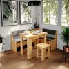 Eckbankgruppe Roman Goldkraft Eiche 150 x 120 cm mit Tisch Vicco Bild 4