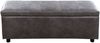 Sitztruhe Bukit 118x37x43 cm Kunstleder Grau [en. casa] Bild 4