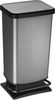 Rotho 'Paso' Treteimer, Kunststoff, 40 Liter, Carbon Bild 5