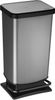 Rotho 'Paso' Treteimer, Kunststoff, 40 Liter, Carbon Bild 4
