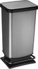 Rotho 'Paso' Treteimer, Kunststoff, 40 Liter, Carbon Bild 3